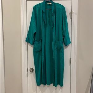 Victoria’ Secret green robe